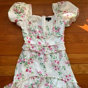 Majorelle Floral Dress